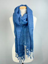 Load image into Gallery viewer, Mohair Silk Woven Scarf Kit | Hue Loco Mohair Lace & Weaving Pattern (#393)
