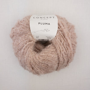 Oversized Shawl Collar Cardigan Knitting Kit | Katia Pluma Cotton & Knitting Pattern (#351B)