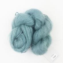 Load image into Gallery viewer, Mohair Silk Woven Scarf Kit | Hue Loco Mohair Lace & Weaving Pattern (#393)