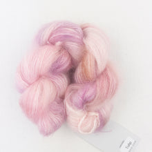 Load image into Gallery viewer, Mohair Silk Woven Scarf Kit | Hue Loco Mohair Lace & Weaving Pattern (#393)