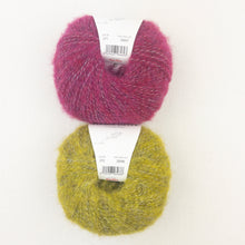 Load image into Gallery viewer, Speckled Ombré Hat (Katia version) Knitting Kit | Katia Alpaca Silver & Knitting Pattern (#344)