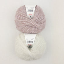 Load image into Gallery viewer, Speckled Ombré Hat (Katia version) Knitting Kit | Katia Alpaca Silver & Knitting Pattern (#344)