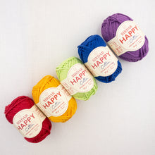 Load image into Gallery viewer, Happy Cotton Hat Knitting Kit | Sirdar Happy Cotton & Knitting Pattern (#359)