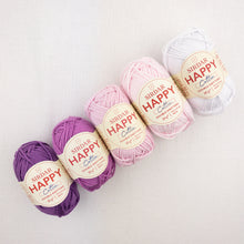 Load image into Gallery viewer, Happy Cotton Hat Knitting Kit | Sirdar Happy Cotton & Knitting Pattern (#359)