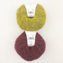 Load image into Gallery viewer, Speckled Ombré Hat (Katia version) Knitting Kit | Katia Alpaca Silver & Knitting Pattern (#344)