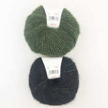 Load image into Gallery viewer, Speckled Ombré Hat (Katia version) Knitting Kit | Katia Alpaca Silver & Knitting Pattern (#344)