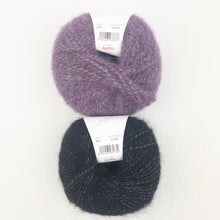 Load image into Gallery viewer, Speckled Ombré Hat (Katia version) Knitting Kit | Katia Alpaca Silver & Knitting Pattern (#344)
