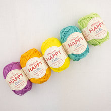 Load image into Gallery viewer, Happy Cotton Hat Knitting Kit | Sirdar Happy Cotton & Knitting Pattern (#359)