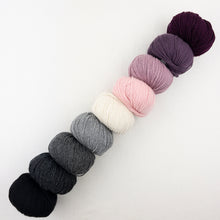 Load image into Gallery viewer, Expanding Chevron Shawl (Cashmere Premium version) Knitting Kit | Lang Yarns Cashmere Premium & Knitting Pattern (#330)