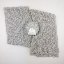 Load image into Gallery viewer, Lacy Scarf Knitting Kit | Katia Polynesia & Knitting Pattern (#131)