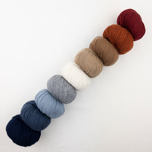 Expanding Chevron Shawl (Cashmere Premium version) Knitting Kit | Lang Yarns Cashmere Premium & Knitting Pattern (#330)