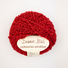 Load image into Gallery viewer, Astrakhan Baby Hat | Debbie Bliss Astrakhan & Knitting Pattern (#384)