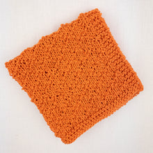 Load image into Gallery viewer, Wave Washcloth Knitting Kit | Solo Lino & Knitting Patterns (#212 A, B, & C)