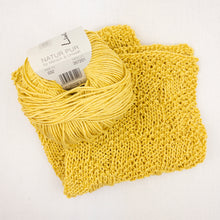 Load image into Gallery viewer, Wave Washcloth Knitting Kit | Solo Lino & Knitting Patterns (#212 A, B, & C)