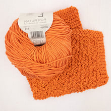 Load image into Gallery viewer, Wave Washcloth Knitting Kit | Solo Lino & Knitting Patterns (#212 A, B, & C)