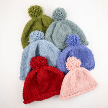 Load image into Gallery viewer, Astrakhan Baby Hat | Debbie Bliss Astrakhan & Knitting Pattern (#384)