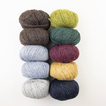 Load image into Gallery viewer, Slip Stitch Party Shawl Knitting Kit | Rowan Felted Tweed