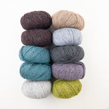 Load image into Gallery viewer, Slip Stitch Party Shawl Knitting Kit | Rowan Felted Tweed
