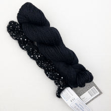 Load image into Gallery viewer, Sparkle Beanie Knitting Kit | The Fibre Company Road to China Light, Artyarns Beaded Mohair and Sequins, & Knitting Pattern (#376)