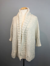 Load image into Gallery viewer, Oversized Shawl Collar Cardigan Knitting Kit | Katia Pluma Cotton & Knitting Pattern (#351B)