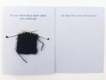 Load image into Gallery viewer, Itty Bitty Witty Knitty Cards