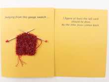 Load image into Gallery viewer, Itty Bitty Witty Knitty Cards