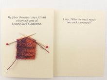 Load image into Gallery viewer, Itty Bitty Witty Knitty Cards