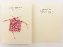 Load image into Gallery viewer, Itty Bitty Witty Knitty Cards