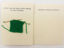 Load image into Gallery viewer, Itty Bitty Witty Knitty Cards