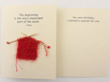 Load image into Gallery viewer, Itty Bitty Witty Knitty Cards
