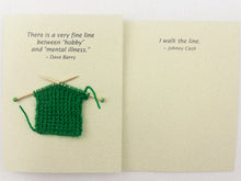 Load image into Gallery viewer, Itty Bitty Witty Knitty Cards