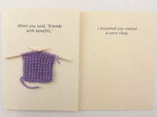 Load image into Gallery viewer, Itty Bitty Witty Knitty Cards