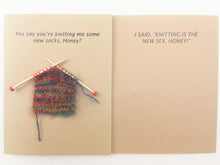 Load image into Gallery viewer, Itty Bitty Witty Knitty Cards