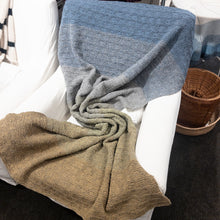 Load image into Gallery viewer, Gradient Throw Knitting Kit | Fine Donegal Tweed, Kathmandu Fingering & Knitting Pattern (#337)