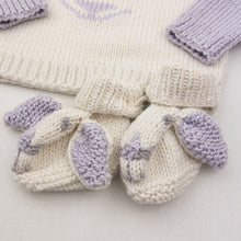 Load image into Gallery viewer, Sirdar Bunny Sweater and Slippers Knitting Kit | Sirdar Baby Bamboo
