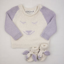 Load image into Gallery viewer, Sirdar Bunny Sweater and Slippers Knitting Kit | Sirdar Baby Bamboo