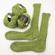 Load image into Gallery viewer, Atelier Worsted Weight Socks | Karabella Aurora 8 &amp; Knitting Pattern
