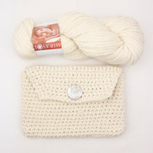 Load image into Gallery viewer, Crochet Clutch Kit | Mirasol Ushya & Crochet Pattern (#336B)