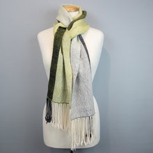 Load image into Gallery viewer, Ombre Woven Scarf Kit | Artyarns Merino Cloud, Freia Superwash Merino Silk Sport & Weaving Pattern (#399)