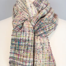 Load image into Gallery viewer, Beaded Mohair Woven Scarf Kit | Artyarns Merino Cloud, Beaded Mohair and Sequins &amp; Weaving Pattern (#398)
