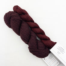 Load image into Gallery viewer, mYak and Silk Woven Scarf Kit | mYak Baby Yak Medium, Lantern Moon Indochine Silk & Weaving Pattern (#400)