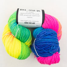 Load image into Gallery viewer, Knotted Corners Hat (Baby & Kids) Knitting Kit | MollyGirl Rock Star DK & Knitting Pattern (#247)