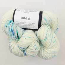Load image into Gallery viewer, Cadenza Cross-Over Baby Sweater (Rockstar version) Knitting Kit | MollyGirl Rock Star DK