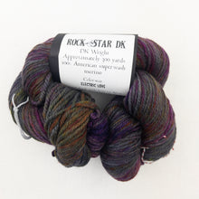 Load image into Gallery viewer, Cadenza Cross-Over Baby Sweater (Rockstar version) Knitting Kit | MollyGirl Rock Star DK