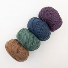 Load image into Gallery viewer, Cashmere Striped Shawlette Knitting Kit | Lang Yarns Cashmere Premium & Knitting Pattern (#394)