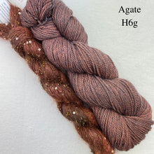Load image into Gallery viewer, Sparkle Beanie Knitting Kit | The Fibre Company Road to China Light, Artyarns Beaded Mohair and Sequins, & Knitting Pattern (#376)