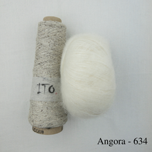 Load image into Gallery viewer, Oritatami Vest Knitting Kit | ITO Kinu, Rowan Kidsilk Haze & Knitting Pattern (#312)