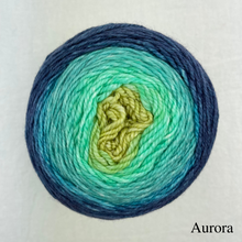 Load image into Gallery viewer, Krista Wrap Crochet Kit | Freia Superwash Merino Silk Sport &amp; Crochet Pattern (#390)
