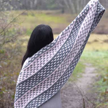 Load image into Gallery viewer, Alisa Wrap Knitting Kit | Juniper Moon Beatrix