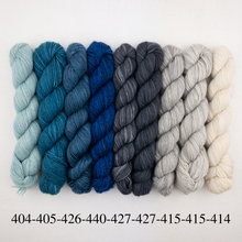 Load image into Gallery viewer, Expanding Chevron Shawl (Manos version) Knitting Kit | Manos del Uruguay Fino & Knitting Pattern (#330)